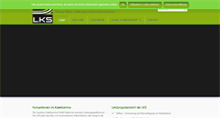 Desktop Screenshot of lks-lauchhammer.de