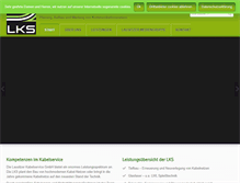 Tablet Screenshot of lks-lauchhammer.de